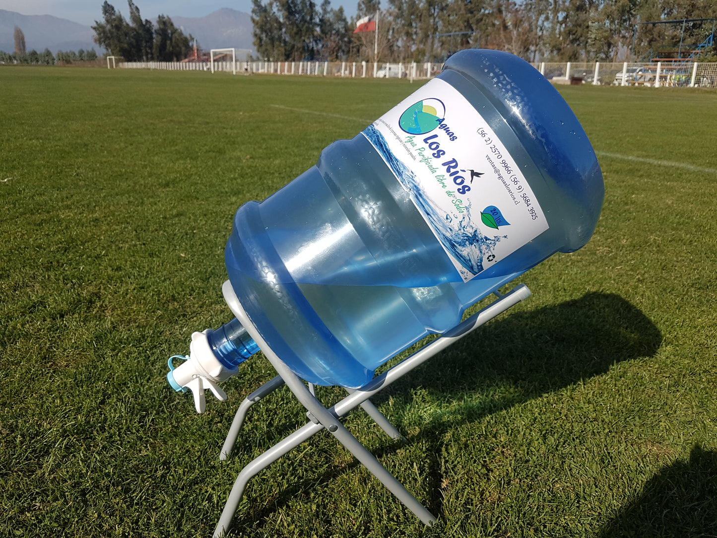 Pack Portatil - Soporte de metal para bidones de 20 litros
