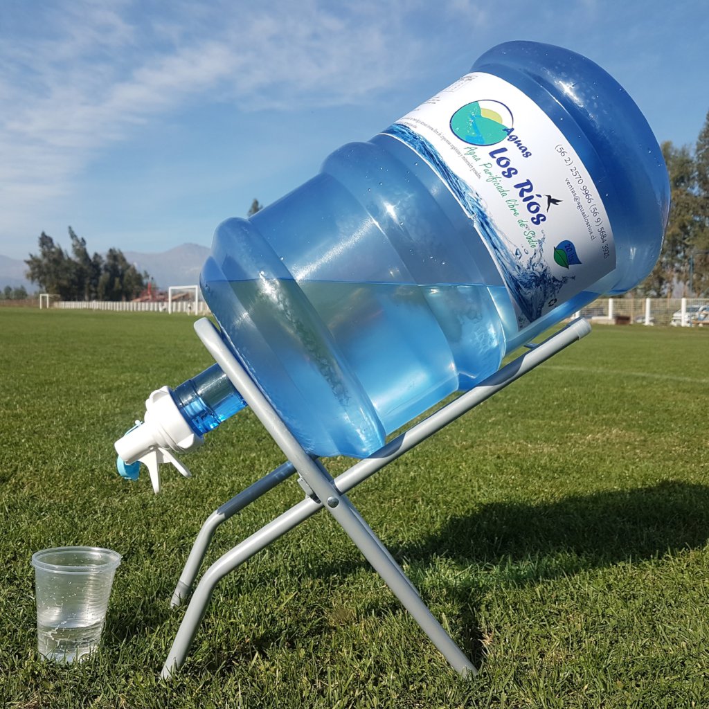 Pack Portatil - Soporte de metal para bidones de 20 litros