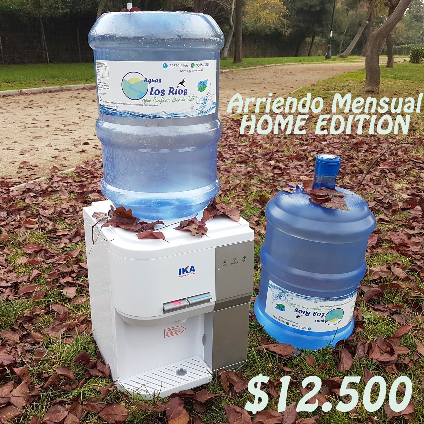 Plan de agua purificada - Aguas Los Rios Home Edition