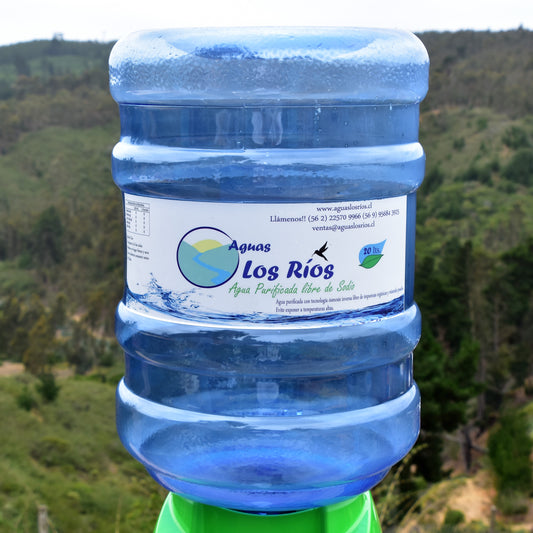 Bidon nuevo de 20 litros cargado