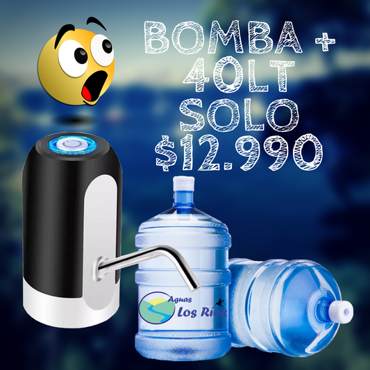 Solo Promo Online, Bomba USB + 2 bidones nuevos