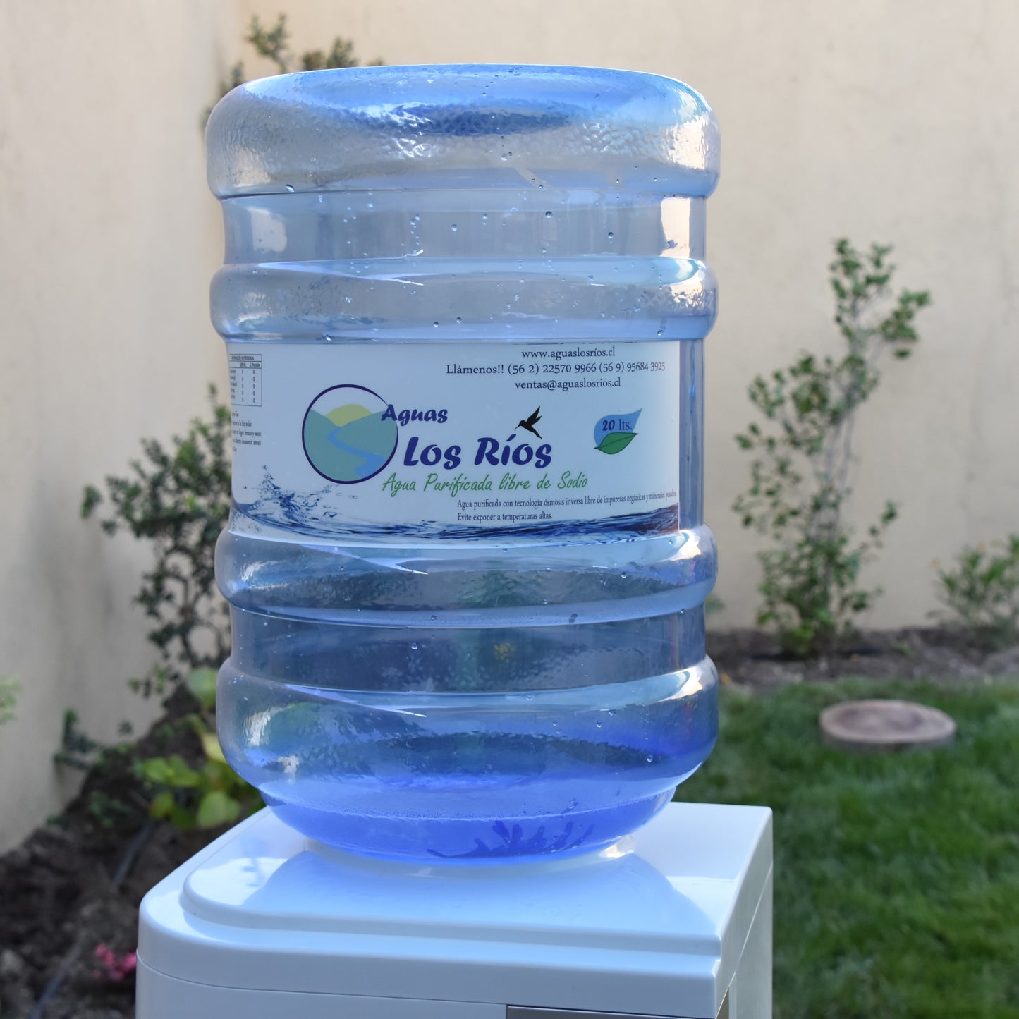 Dispensador IKA sobremesa + 2 Bidones de 20 litros