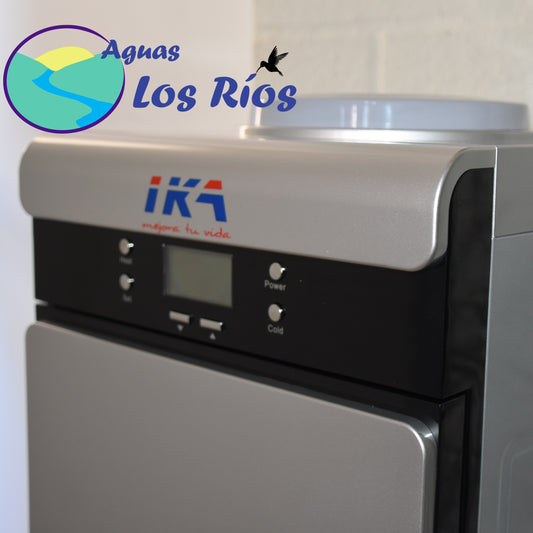 Dispensador configurable de agua fria y caliente con compresor IKA