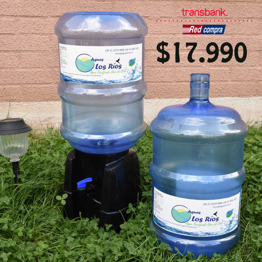 Dispensador base de color + 2 bidones de 20 litros