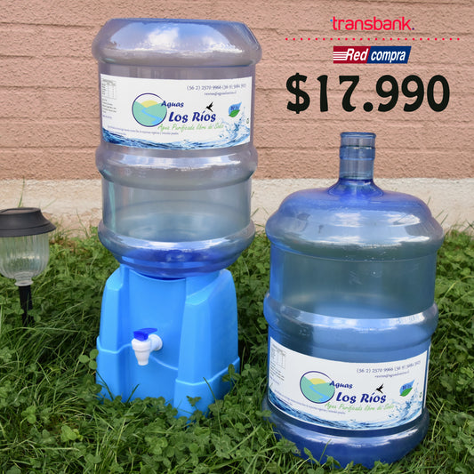 Dispensador base de color + 2 bidones de 20 litros